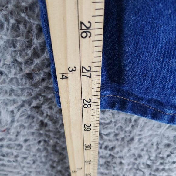 Wrangler Jeans Mens 30x30 Blue Classic Fit Cotton Denim Bootcut 936PWD - Picture 6 of 11